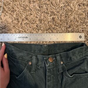 Vintage Wrangler Women's High Rise Jeans - Dark Green